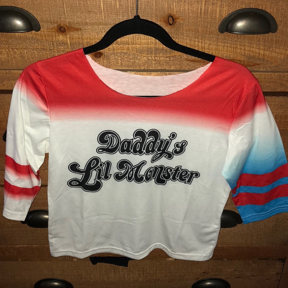 Harley Quinn daddy’s monster Halloween costume